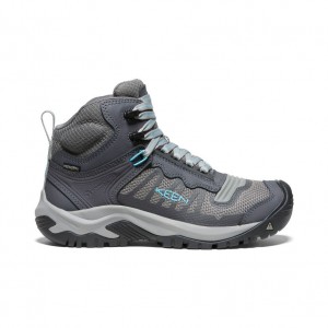 Buty Robocze Damskie Keen Reno Waterproof Mid Szare | UGM3755CO