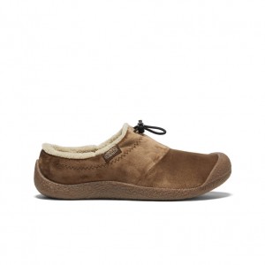 Buty Slip On Damskie Keen Howser III Slide Brązowe | DPQ8321AS