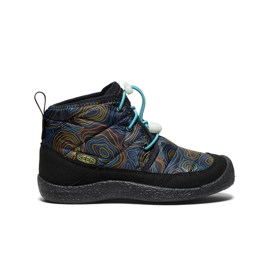 Buty Chukka Big Dziecięce Keen Howser II Waterproof Czarne | UNI7990SA