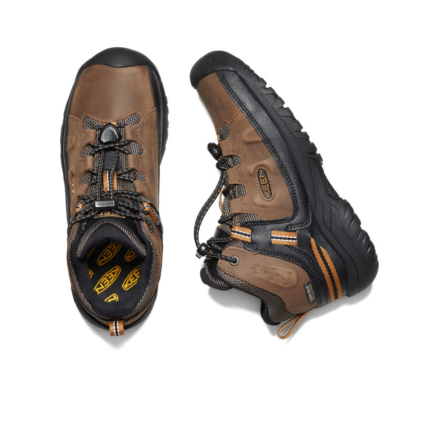 Buty Robocze Big Dziecięce Keen Targhee Waterproof Brązowe | DCS8797DH