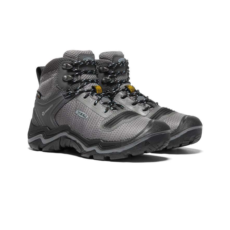 Buty Robocze Damskie Keen Durand EVO Waterproof Mid Szare Niebieskie | UAX3066BA