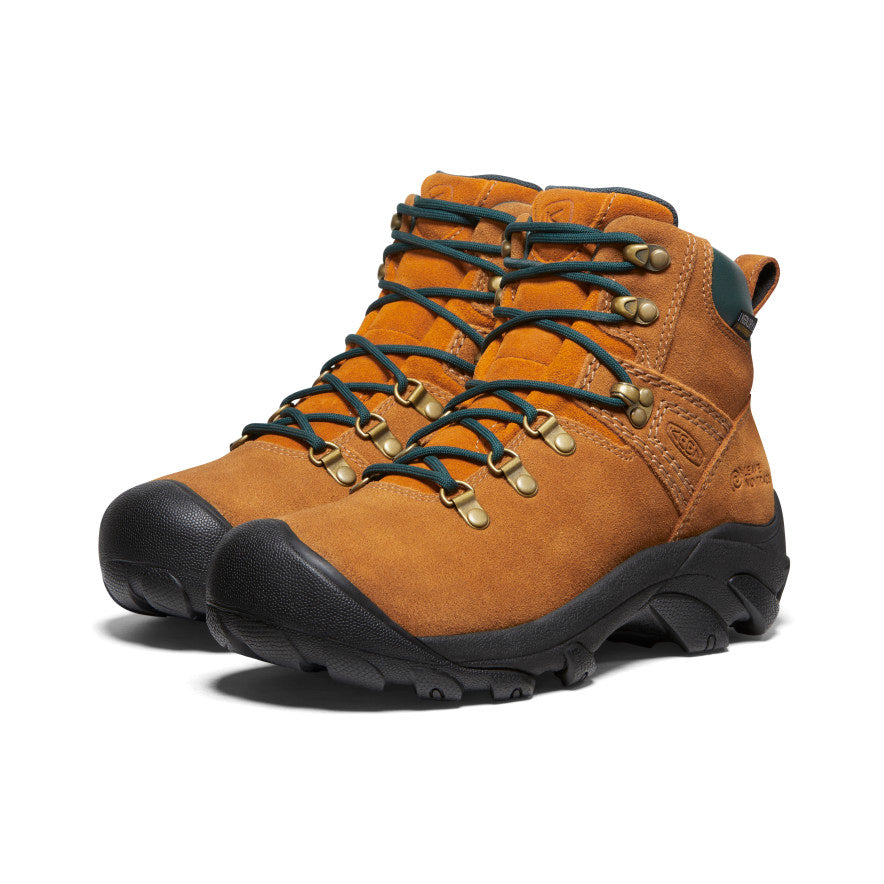 Buty Robocze Damskie Keen Pyrenees Waterproof x Leave No Trace Brązowe | BBC3289PH