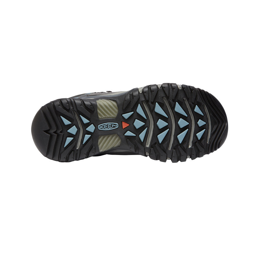 Buty Robocze Damskie Keen Targhee III Waterproof Mid Zielone Niebieskie | HUR6012FZ