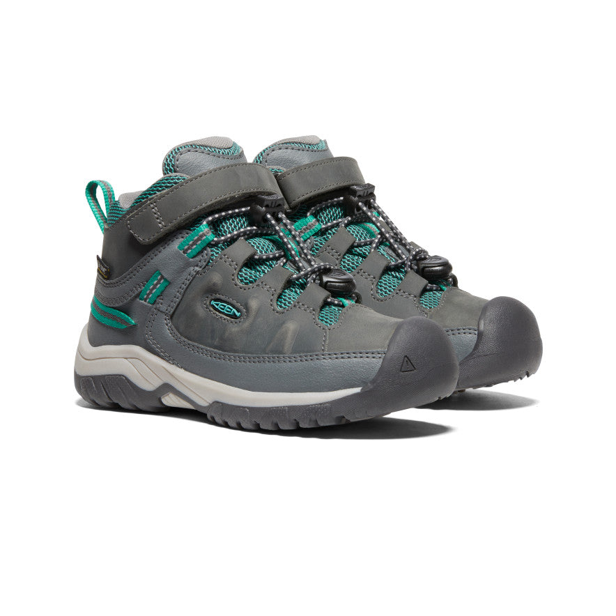 Buty Robocze Dziecięce Keen Targhee Waterproof Szare | ABU548AX