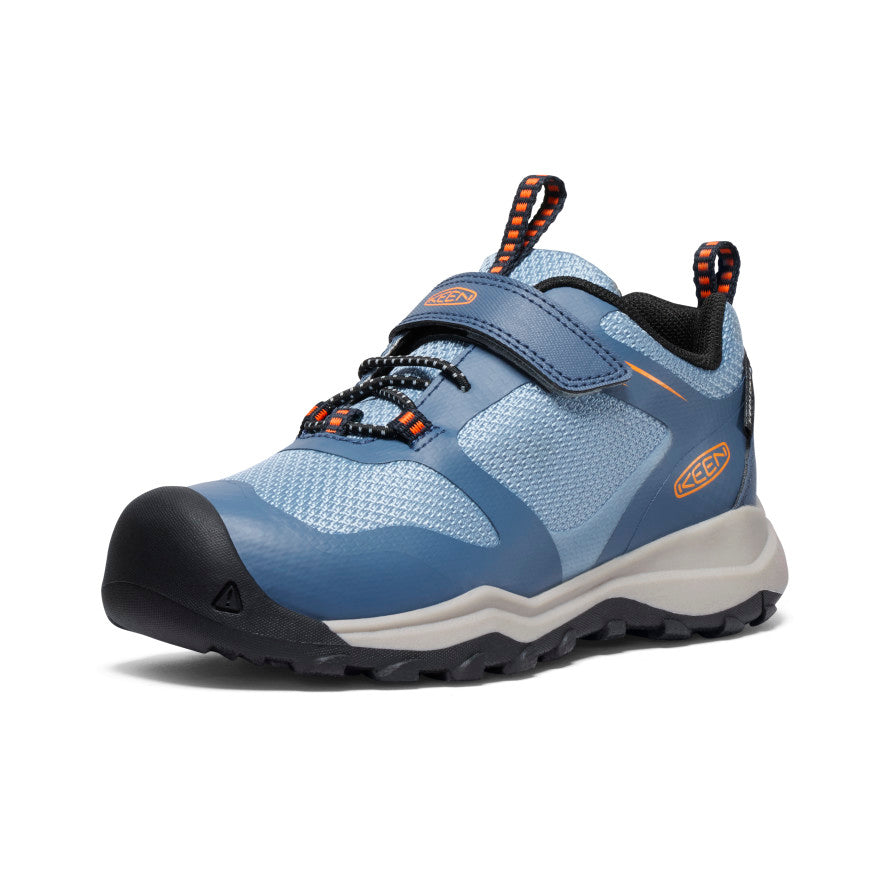 Buty Robocze Dziecięce Keen Wanduro Waterproof Indygo Jasny Czerwone | POT525LM