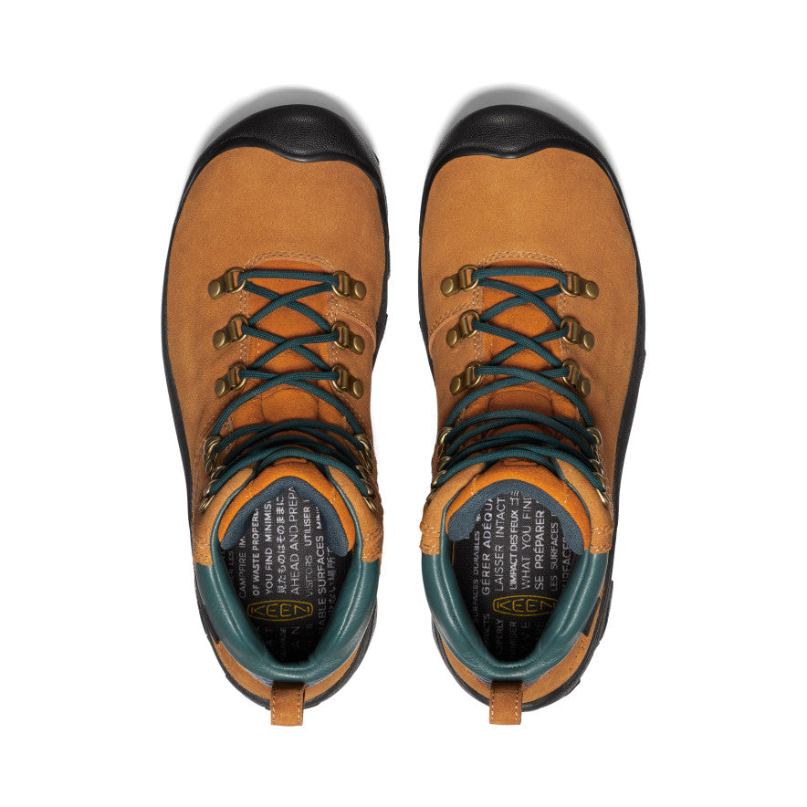 Buty Robocze Męskie Keen Pyrenees Waterproof x Leave No Trace Pomarańczowe | TUE425UX