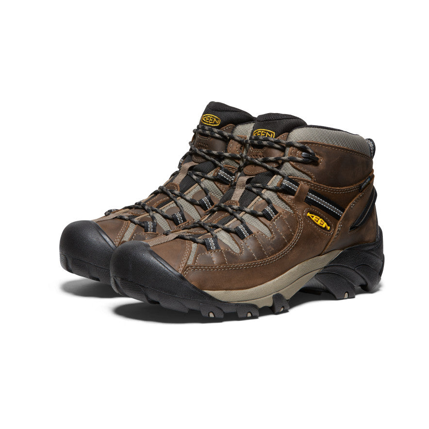 Buty Robocze Męskie Keen Targhee II Waterproof Mid Wide Brązowe | BUC8489XT