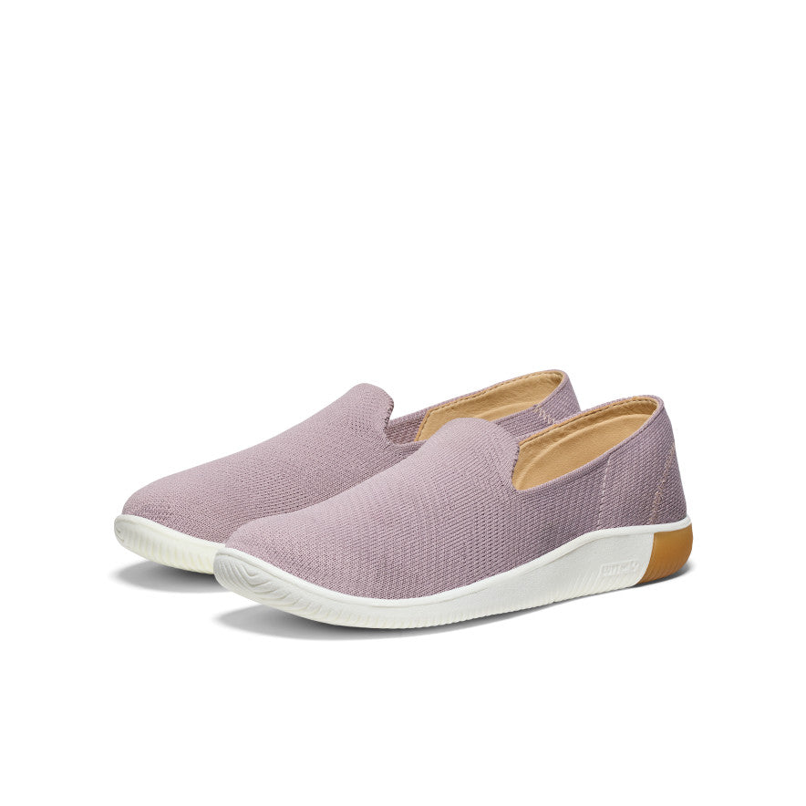 Buty Slip On Damskie Keen KNX Knit Fioletowe Różowe | HPY4467WD