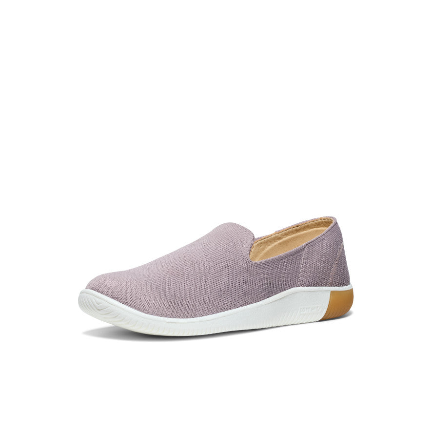 Buty Slip On Damskie Keen KNX Knit Fioletowe Różowe | HPY4467WD