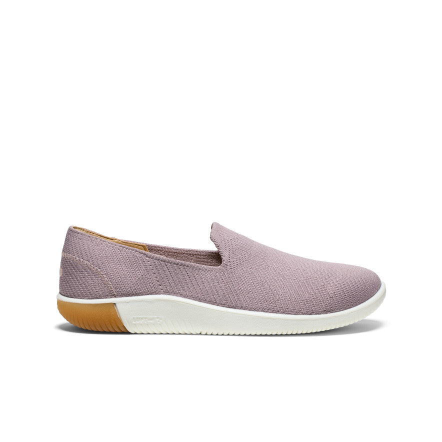 Buty Slip On Damskie Keen KNX Knit Fioletowe Różowe | HPY4467WD