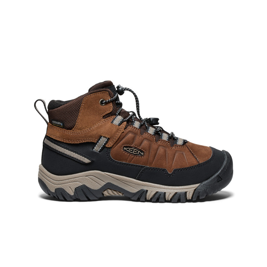 Buty Trekkingowe Big Dziecięce Keen Targhee IV Waterproof Brązowe Czarne | QFL2529BP