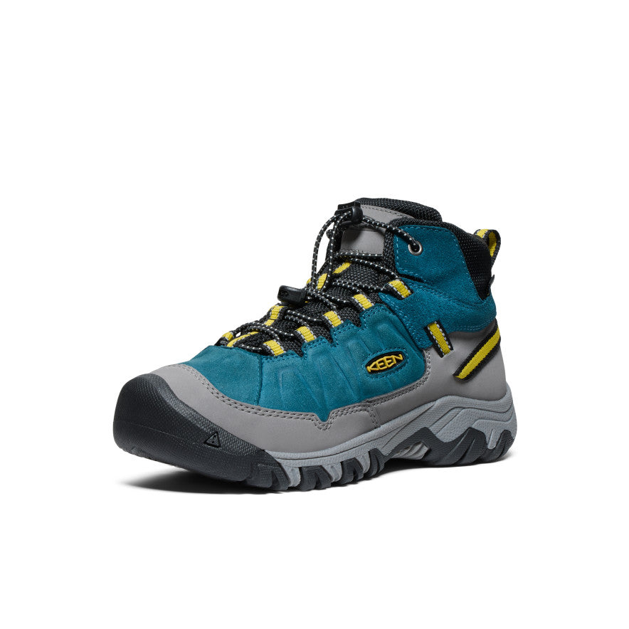 Buty Trekkingowe Big Dziecięce Keen Targhee IV Waterproof Niebieskie | KWD8418NK