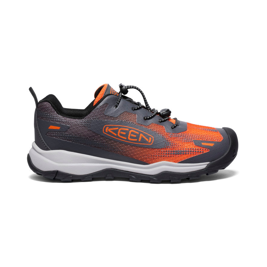 Buty Trekkingowe Big Dziecięce Keen Wanduro Speed Szare Jasny Czerwone | HNK5419NG