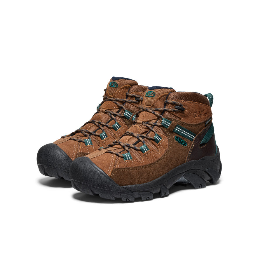 Buty Trekkingowe Damskie Keen Targhee II Waterproof x Leave No Trace Ciemny Brązowe | DIY1945FZ