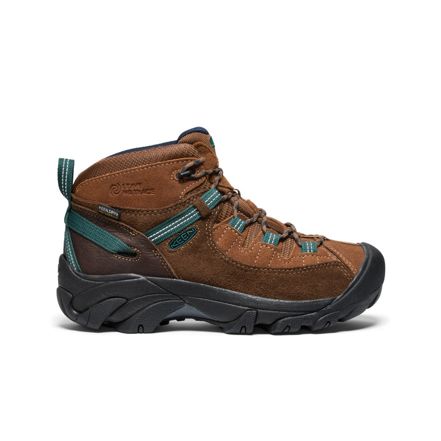 Buty Trekkingowe Damskie Keen Targhee II Waterproof x Leave No Trace Ciemny Brązowe | DIY1945FZ