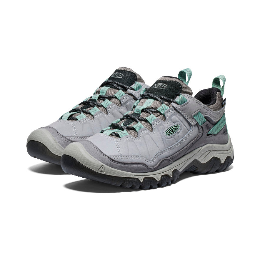 Buty Trekkingowe Damskie Keen Targhee IV Waterproof Szare Zielone | YHC4794SY