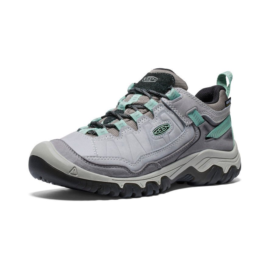 Buty Trekkingowe Damskie Keen Targhee IV Waterproof Szare Zielone | YHC4794SY