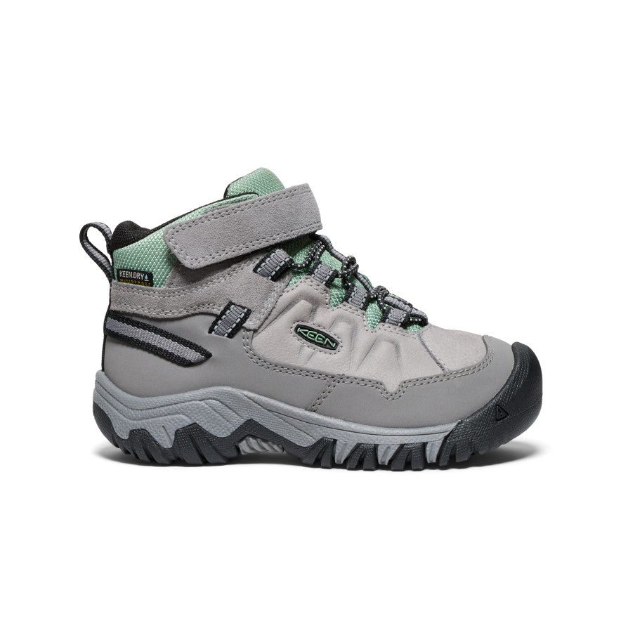 Buty Trekkingowe Dziecięce Keen Targhee IV Waterproof Szare Zielone | BQV878QJ