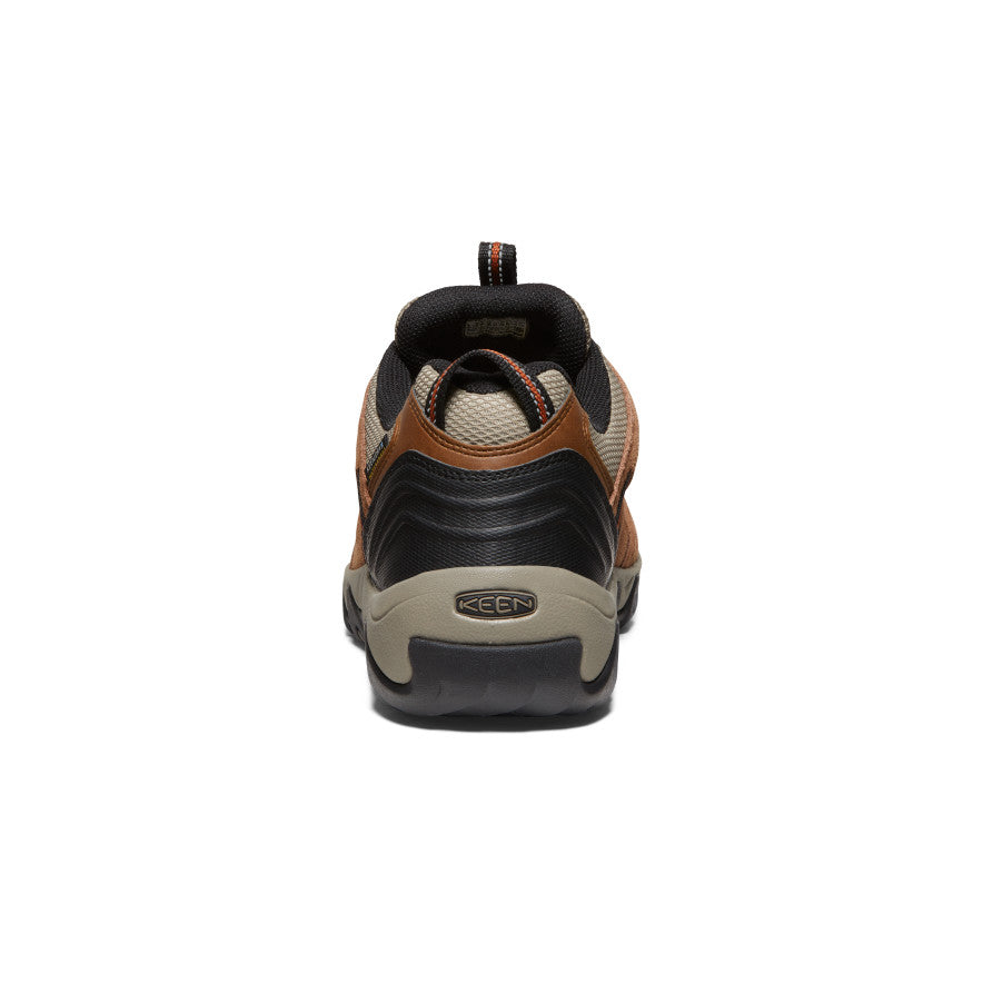 Buty Trekkingowe Męskie Keen Headout Waterproof Khaki Pomarańczowe | AZB840DR