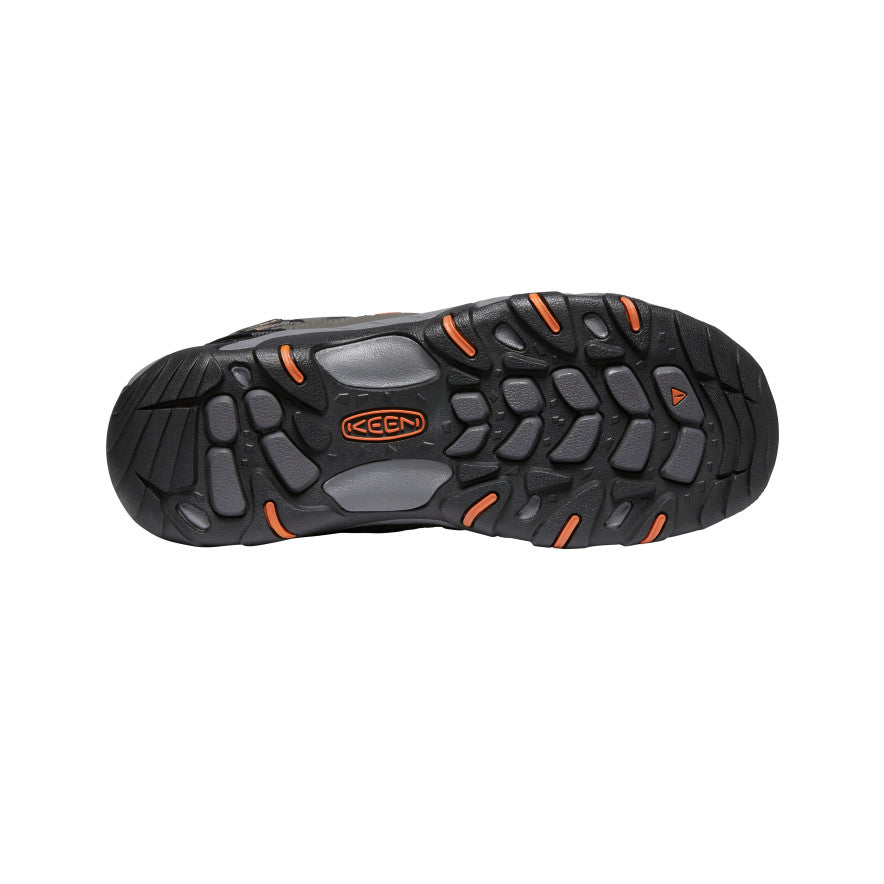 Buty Trekkingowe Męskie Keen Koven Waterproof Szare Ciemny Czerwone | SNL1291TC