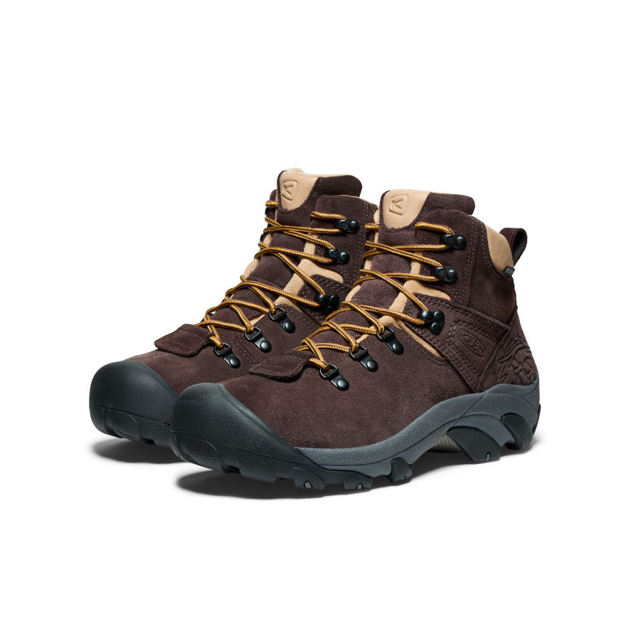 Buty Trekkingowe Męskie Keen Pyrenees Waterproof x Mountain Research Niebieskie Brązowe | ZES7318HL