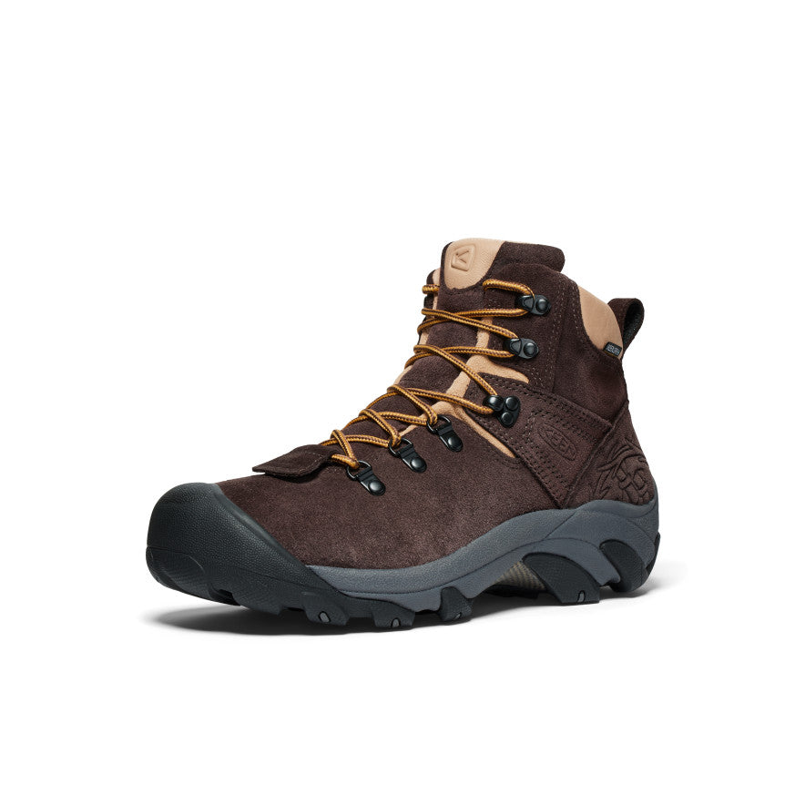 Buty Trekkingowe Męskie Keen Pyrenees Waterproof x Mountain Research Niebieskie Brązowe | ZES7318HL