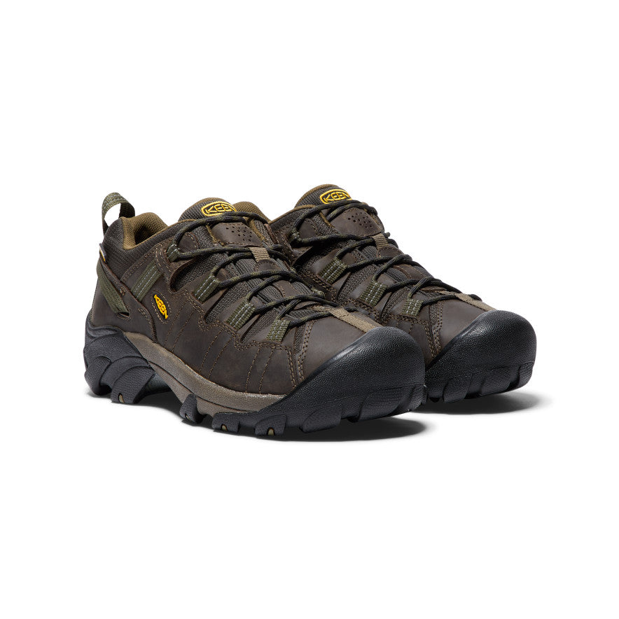 Buty Trekkingowe Męskie Keen Targhee II Waterproof Wide Brązowe Ciemny Oliwkowe | THX3251OG