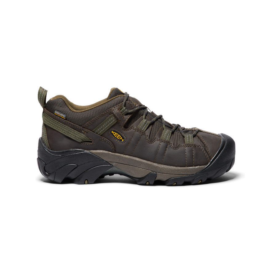 Buty Trekkingowe Męskie Keen Targhee II Waterproof Wide Brązowe Ciemny Oliwkowe | THX3251OG