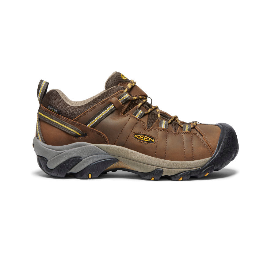 Buty Trekkingowe Męskie Keen Targhee II Waterproof Brązowe Żółte | AQA107PI