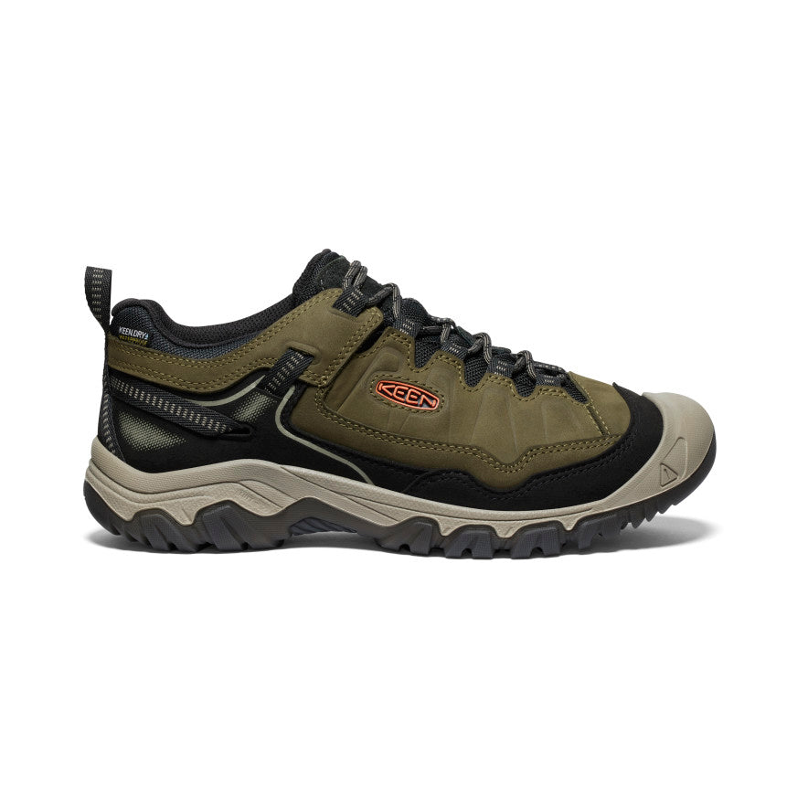 Buty Trekkingowe Męskie Keen Targhee IV Wide Waterproof Ciemny Oliwkowe Złote | AQY9244XG