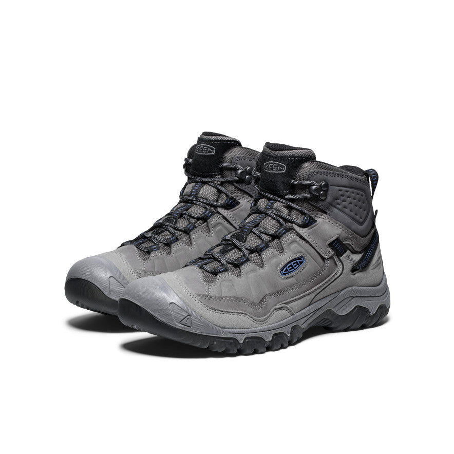 Buty Trekkingowe Męskie Keen Targhee IV Waterproof Szare Niebieskie | QSY868YT