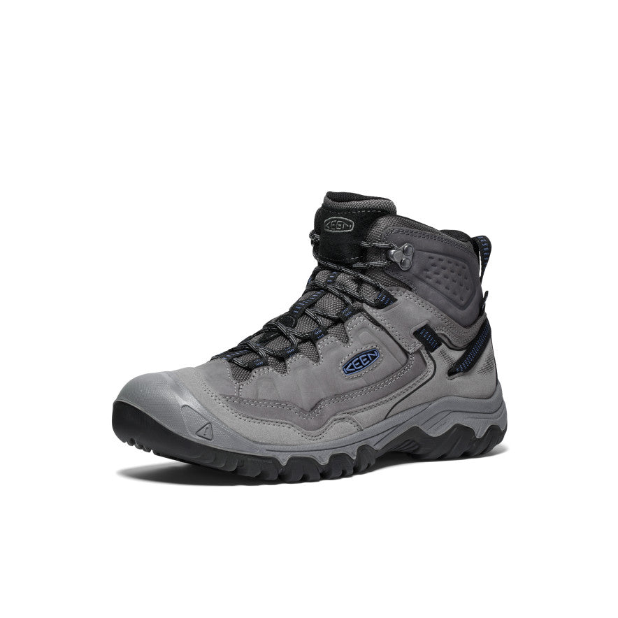 Buty Trekkingowe Męskie Keen Targhee IV Waterproof Szare Niebieskie | QSY868YT