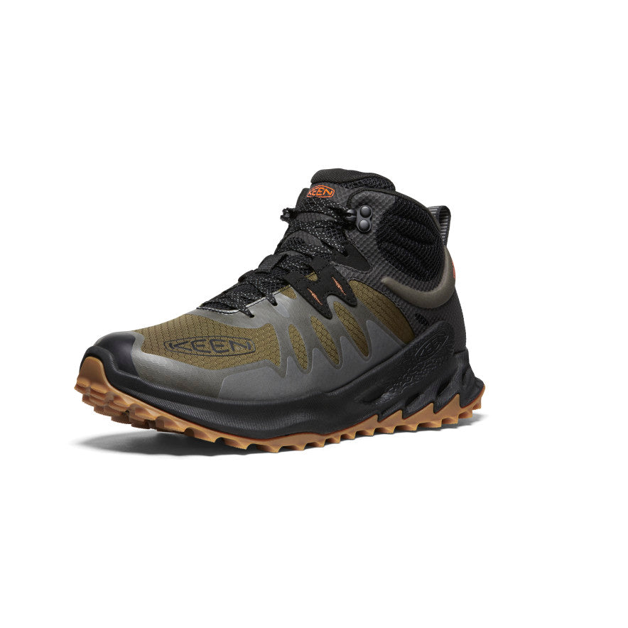 Buty Trekkingowe Męskie Keen Zionic Waterproof Ciemny Oliwkowe Jasny Czerwone | JUL9111AJ