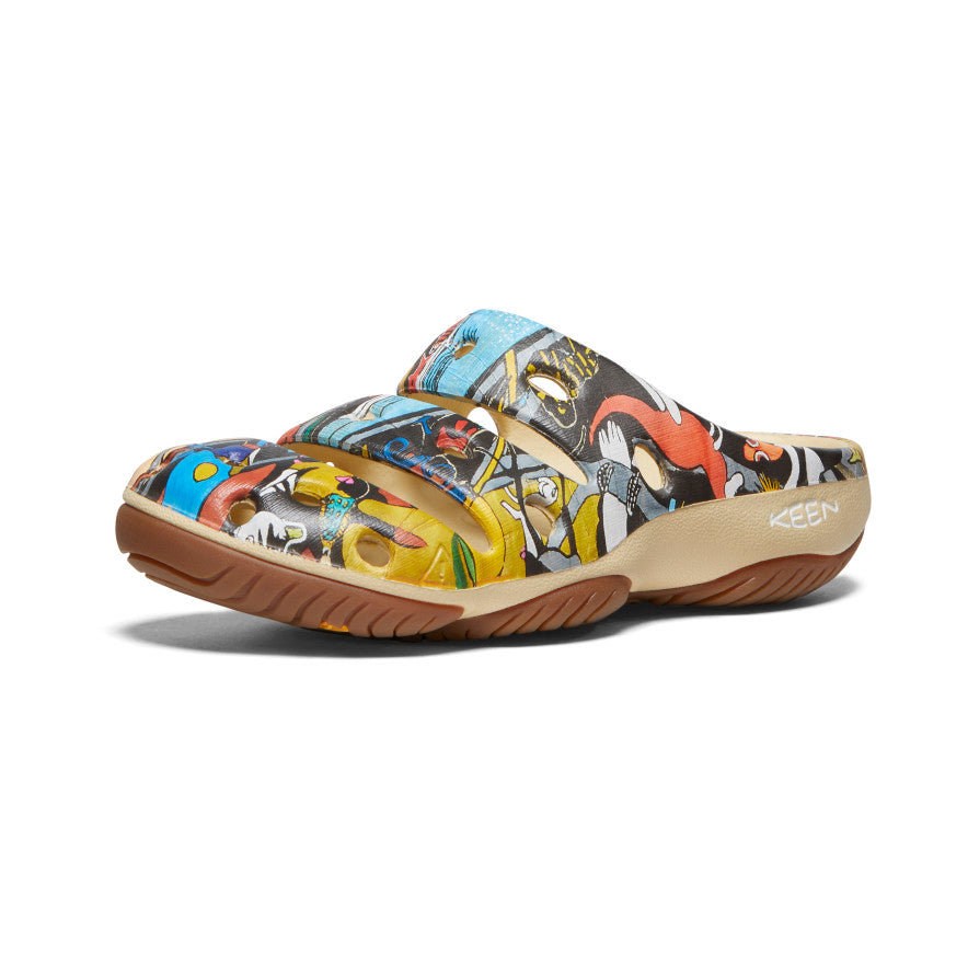 Klapki Damskie Keen Yogui Arts Clog x ARTPARA FUKAGAWA Kolorowe | ADI5617WX