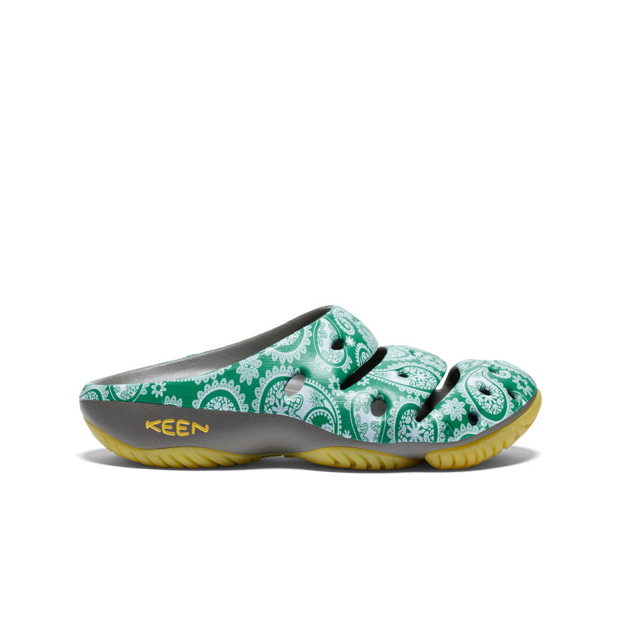 Klapki Męskie Keen Yogui Arts Clog x T.H.C. Zielone | EBC6587MM