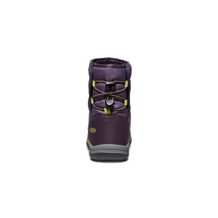 Śniegowce Big Dziecięce Keen Puffrider Waterproof Winter Czarne Fioletowe Zielone | FBV4243NY