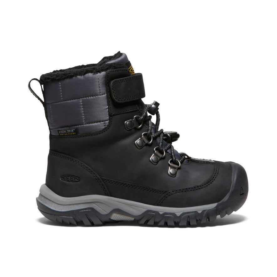 Śniegowce Dziecięce Keen Kanibou Waterproof Winter Czarne | XUZ2334WI